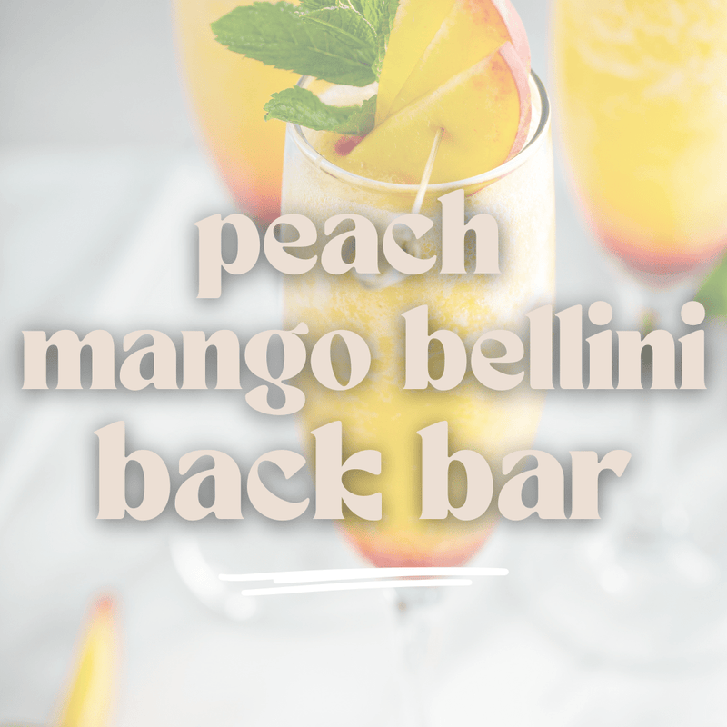 Peach Mango Bellini Seasonal Pedicure Line Backbar - Cordoza Nail Supply