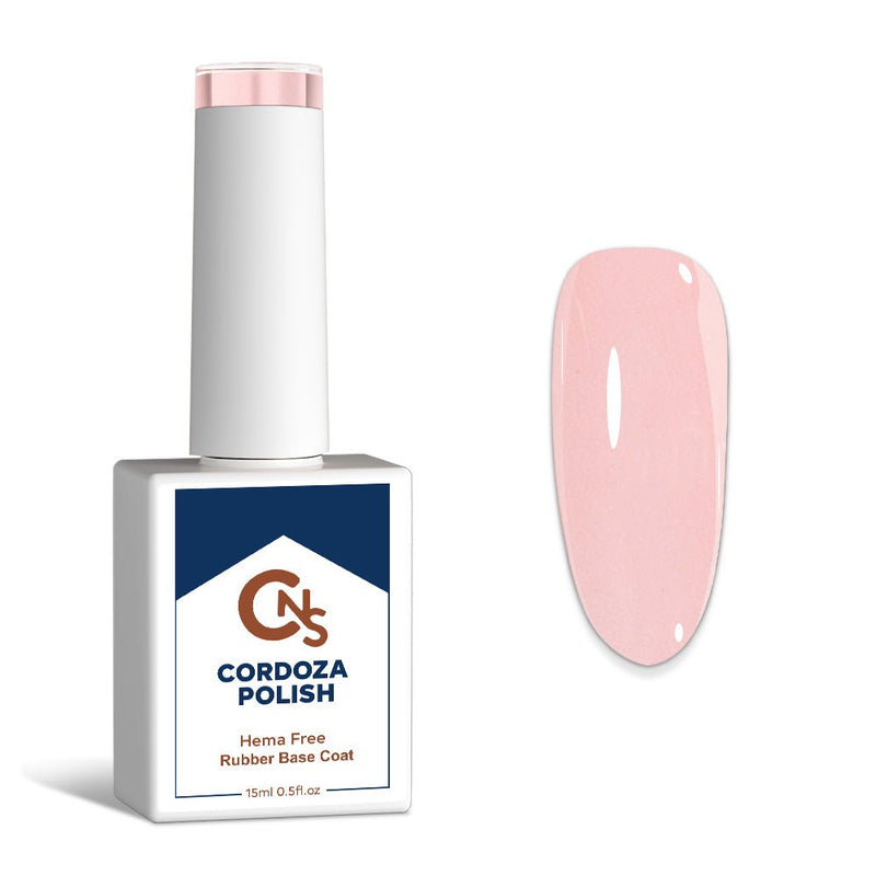 Poppin Pink - CNS Rubber Base Gel - Cordoza Nail Supply