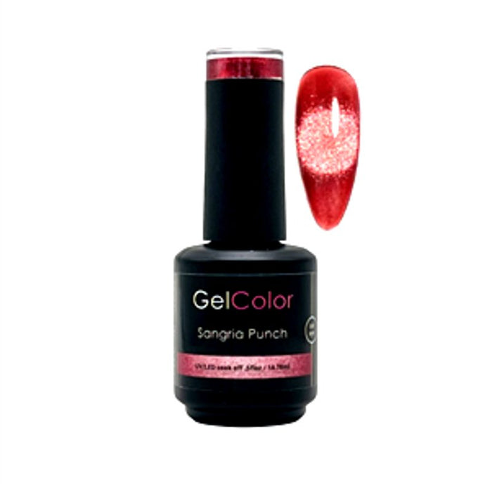 Sangria Punch Reflective Cateye Gel Polish - EGN - Cordoza Nail Supply