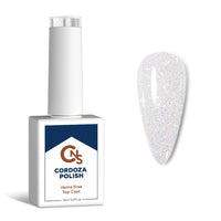 Sparks Fly Sparkle Top Coat - CNS Hema Free Gel Polish - Cordoza Nail Supply