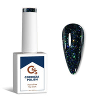 Sparks Fly Sparkle Top Coat - CNS Hema Free Gel Polish - Cordoza Nail Supply