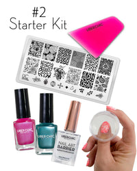 Starter Kit: Let's Stamp! Bundle - Cordoza Nail Supply