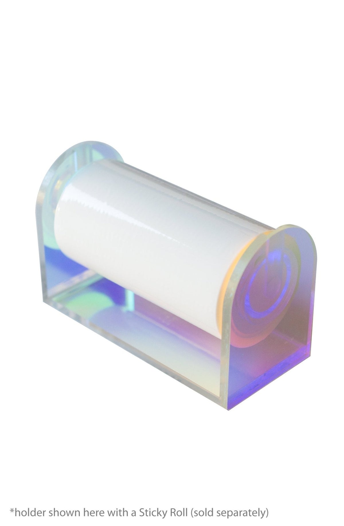 Sticky Roll Iridescent Acrylic Holder - Cordoza Nail Supply