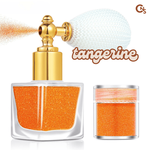 Tangerine - Micro Sparkle Spritz Glitter - Cordoza Nail Supply