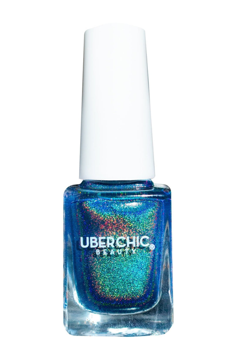 Teal We Meet Again - Holographic Polish - Cordoza Nail Supply