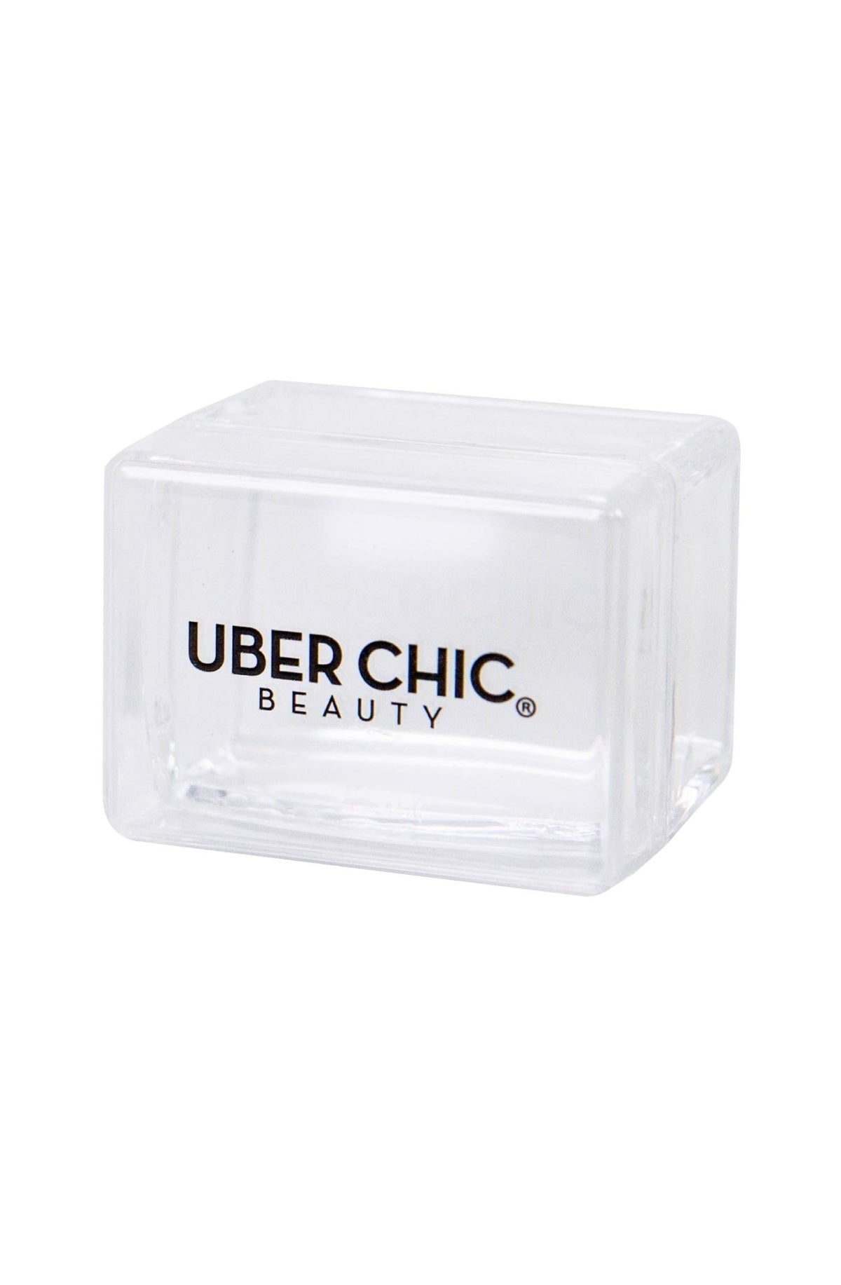 The Cube: XL Clear Short Rectangular Stamper - Cordoza Nail Supply