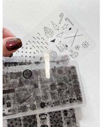 Transparent Design Guide MEGA Set: Fall & Winter Holiday - Cordoza Nail Supply