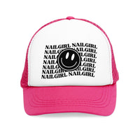 Trendy Nail Girl Truck Mesh Cap - Cordoza Nail Supply