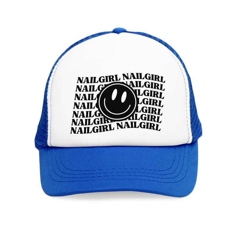 Trendy Nail Girl Truck Mesh Cap - Cordoza Nail Supply