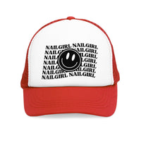 Trendy Nail Girl Truck Mesh Cap - Cordoza Nail Supply