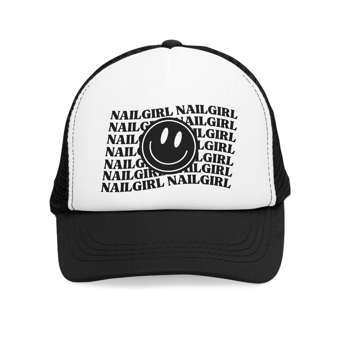 Trendy Nail Girl Truck Mesh Cap - Cordoza Nail Supply