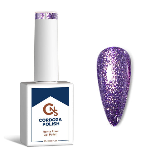 Twisted Twerkle - CNS Hema Free Gel Polish - Cordoza Nail Supply