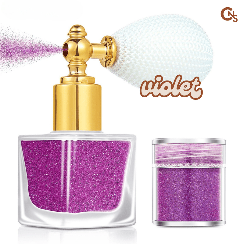 Violet - Micro Sparkle Spritz Glitter - Cordoza Nail Supply