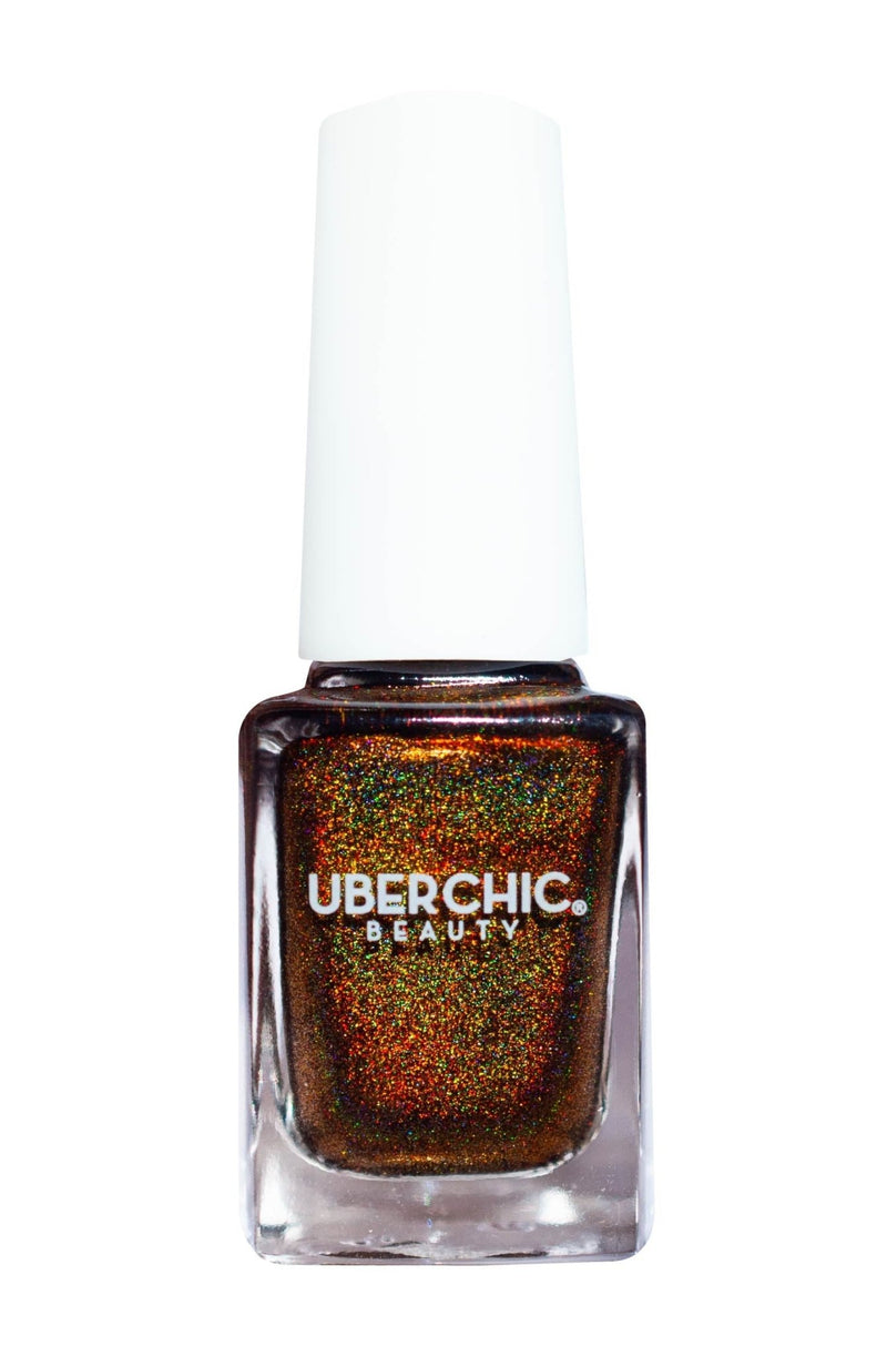 Who Spiked The Cocoa? - Holographic Polish - Cordoza Nail Supply