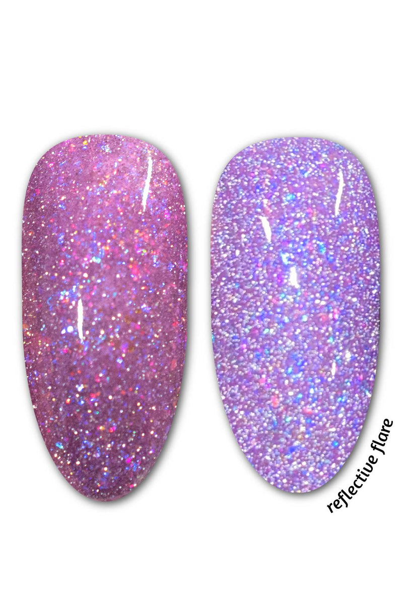 Wild Orchid - Iridescent Reflective Gel Polish - Cordoza Nail Supply