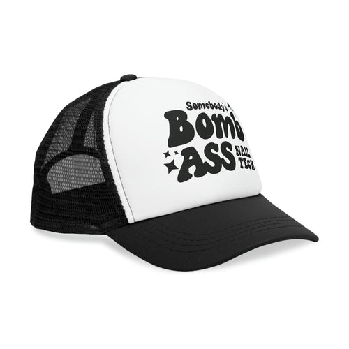 Bomb Ass Nail Tech Mesh Cap - Cordoza Nail Supply