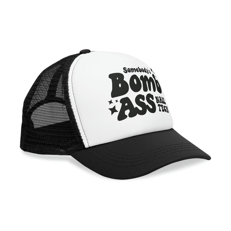 Bomb Ass Nail Tech Mesh Cap - Cordoza Nail Supply