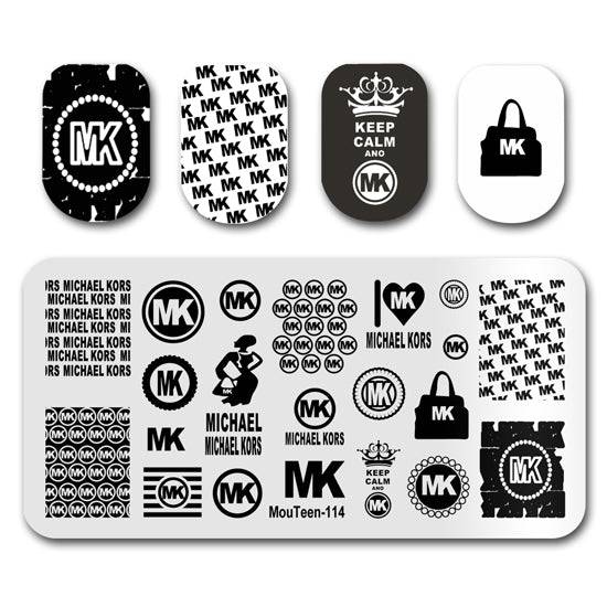 Stamping Plate Brands and Logos - QD Pro-Design Nails