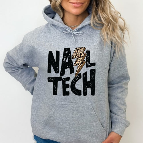 Nail Tech Hooded Sweatshirt - Cordoza Nail Supply