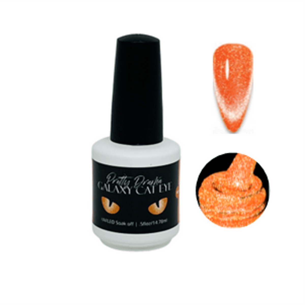 Neon Galaxy Cat Eye 05 - Cordoza Nail Supply