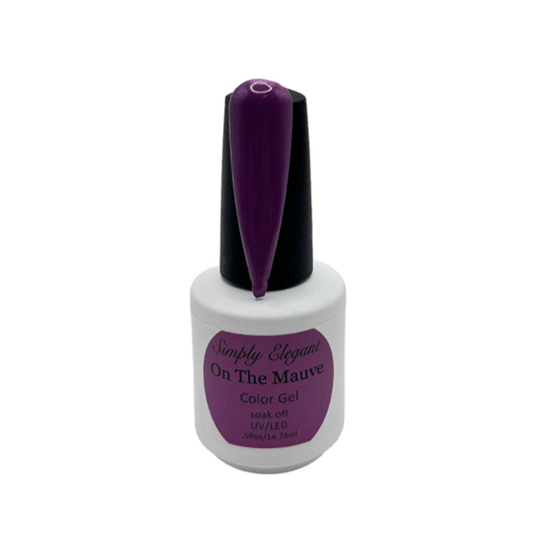 On The Mauve Gel Polish - Cordoza Nail Supply